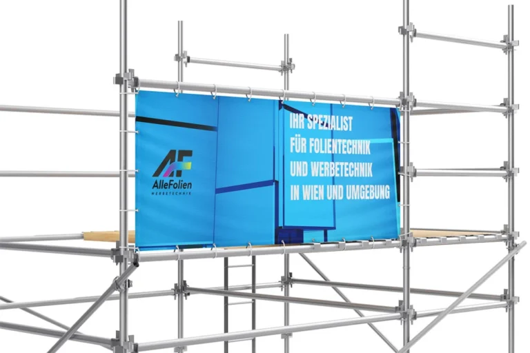 Banner, Spannrahmen und Planen